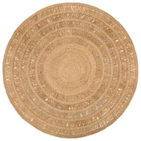 Thumbnail for Teppich Jute Handgeflochten 180 cm Rund