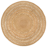 Thumbnail for Teppich Jute Handgeflochten 180 cm Rund
