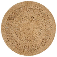 Thumbnail for Teppich Jute Handgeflochten 90 cm Rund