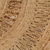 Thumbnail for Teppich Jute Handgeflochten 120 cm Rund