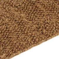 Thumbnail for Schlingenteppich Handgefertigt 160x230 cm Jute und Baumwolle