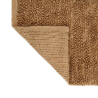 Thumbnail for Schlingenteppich Handgefertigt 180x250 cm Jute und Baumwolle