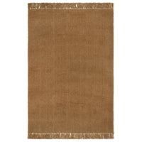 Thumbnail for Teppichläufer mit Fransen 100x200 cm Jute