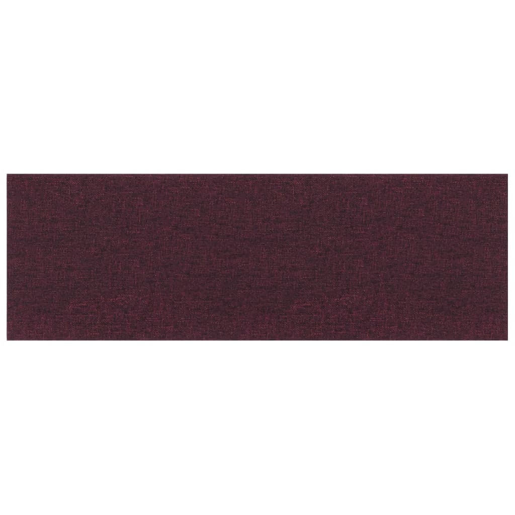 Wandpaneele 12 Stk. Lila 90x30 cm Stoff 3,24 m²