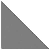 Thumbnail for Wandpaneele 12 Stk. Hellgrau 30x30 cm Stoff 1,08 m²