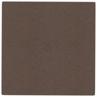 Thumbnail for Wandpaneele 12 Stk. Braun 30x30 cm Stoff 1,08 m²