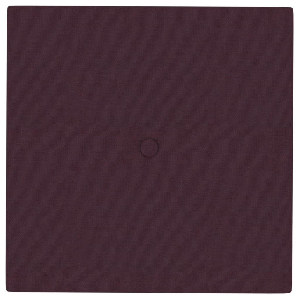 Wandpaneele 12 Stk. Lila 30x30 cm Stoff 1,08 m²