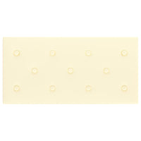 Thumbnail for Wandpaneele 12 Stk. Creme 60x30 cm Kunstleder 2,16 m²
