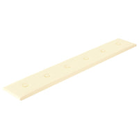 Thumbnail for Wandpaneele 12 Stk. Creme 90x15 cm Kunstleder 1,62 m²