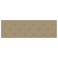 Thumbnail for Wandpaneele 12 Stk. Cappuccino-Braun 90x30cm Kunstleder 3,24 m²