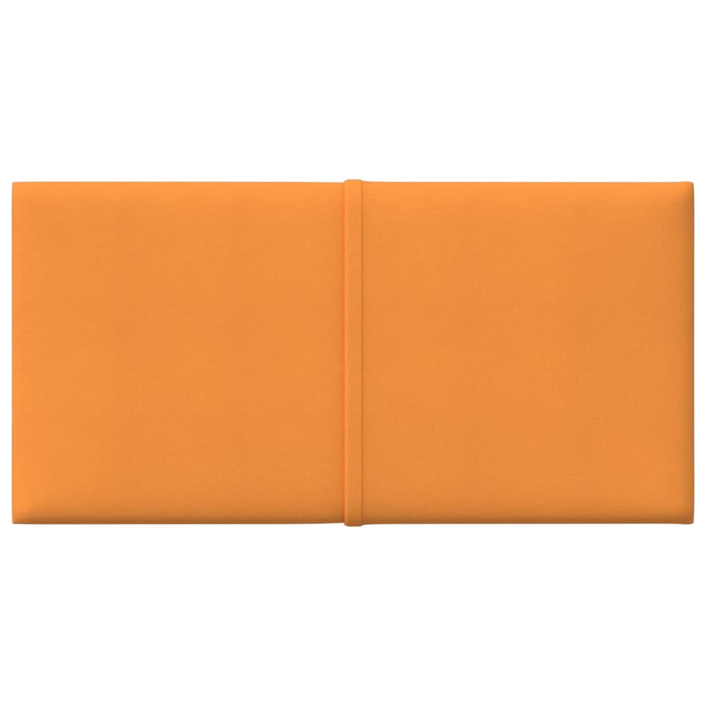 Wandpaneele 12 Stk. Gelb 30x15 cm Stoff 0,54 m²