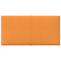 Thumbnail for Wandpaneele 12 Stk. Gelb 30x15 cm Stoff 0,54 m²