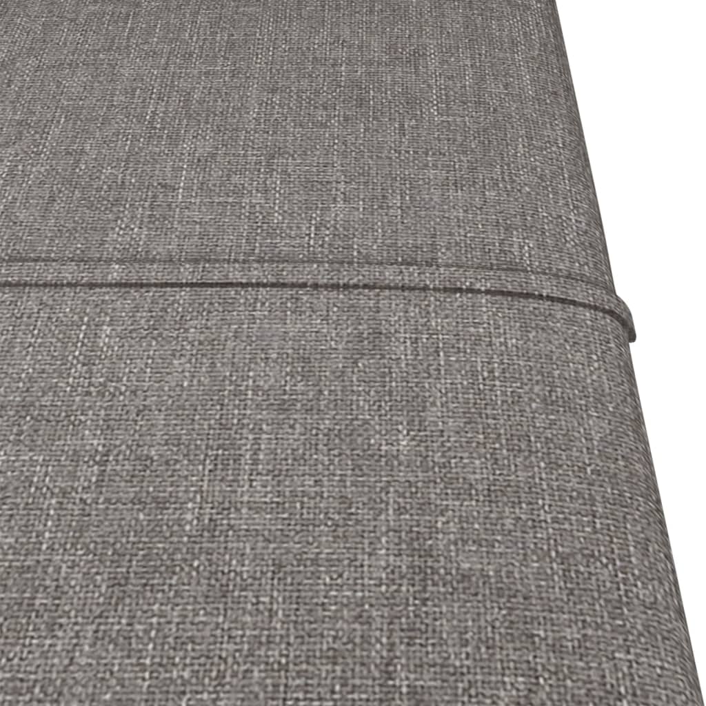 Wandpaneele 12 Stk. Hellgrau 30x30 cm Stoff 1,08 m²