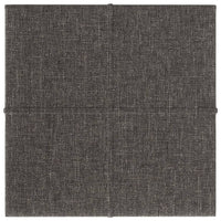 Thumbnail for Wandpaneele 12 Stk. Dunkelgrau 30x30 cm Stoff 1,08 m²