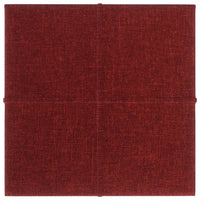 Thumbnail for Wandpaneele 12 Stk. Weinrot 30x30 cm Stoff 1,08 m²