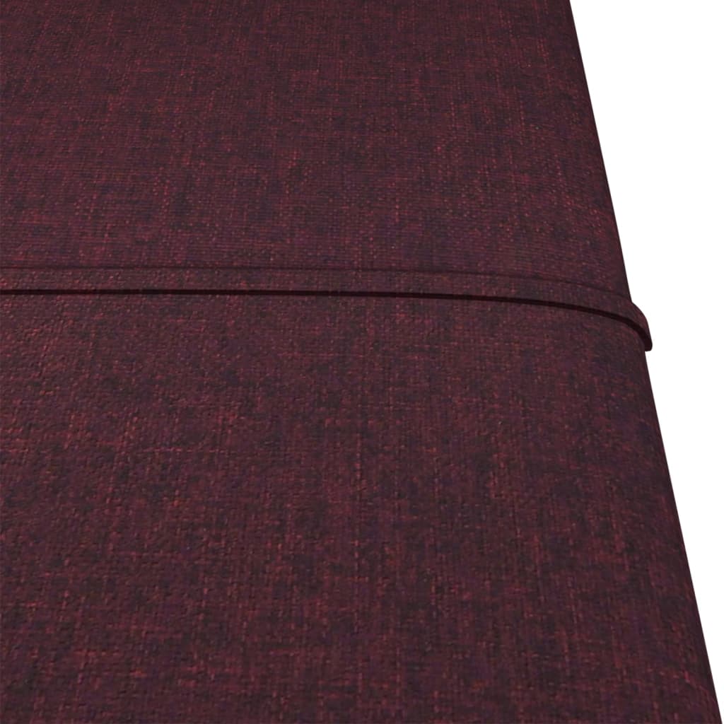 Wandpaneele 12 Stk. Lila 30x30 cm Stoff 1,08 m²