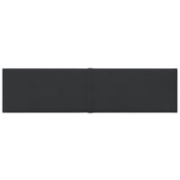 Thumbnail for Wandpaneele 12 Stk. Schwarz 60x15 cm Stoff 1,08 m²