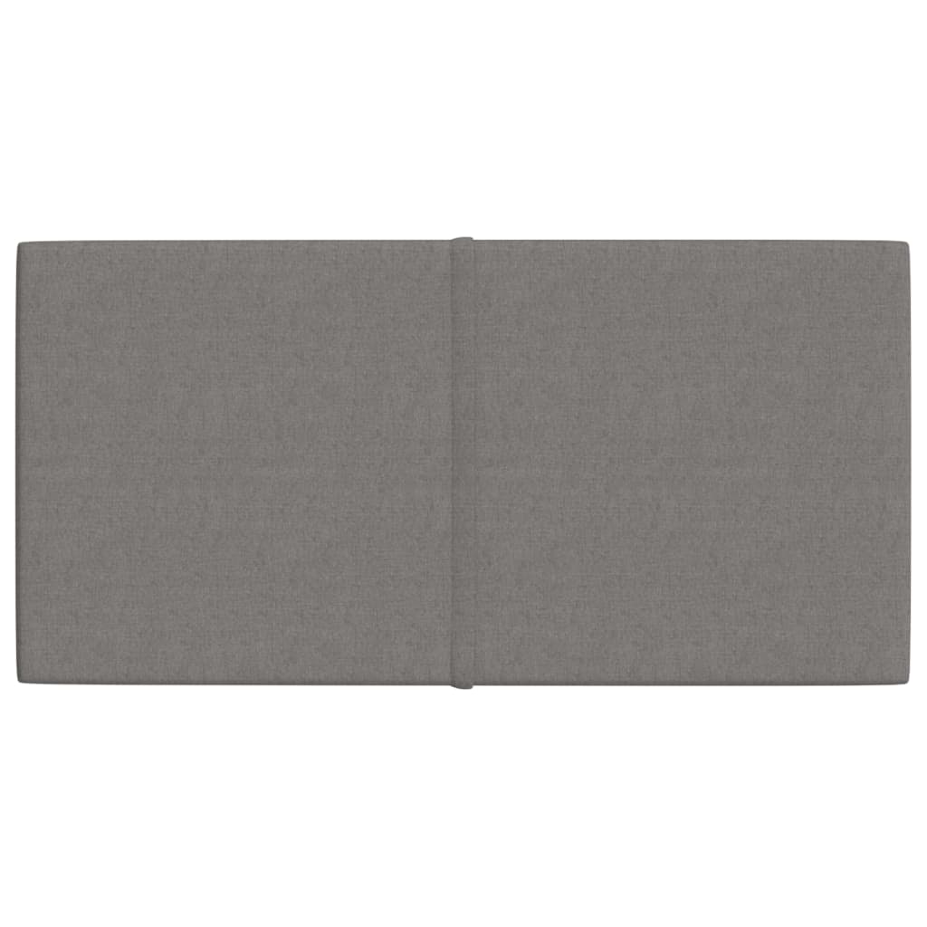 Wandpaneele 12 Stk. Hellgrau 60x30 cm Stoff 2,16 m²