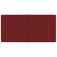 Thumbnail for Wandpaneele 12 Stk. Weinrot 60x30 cm Stoff 2,16 m²
