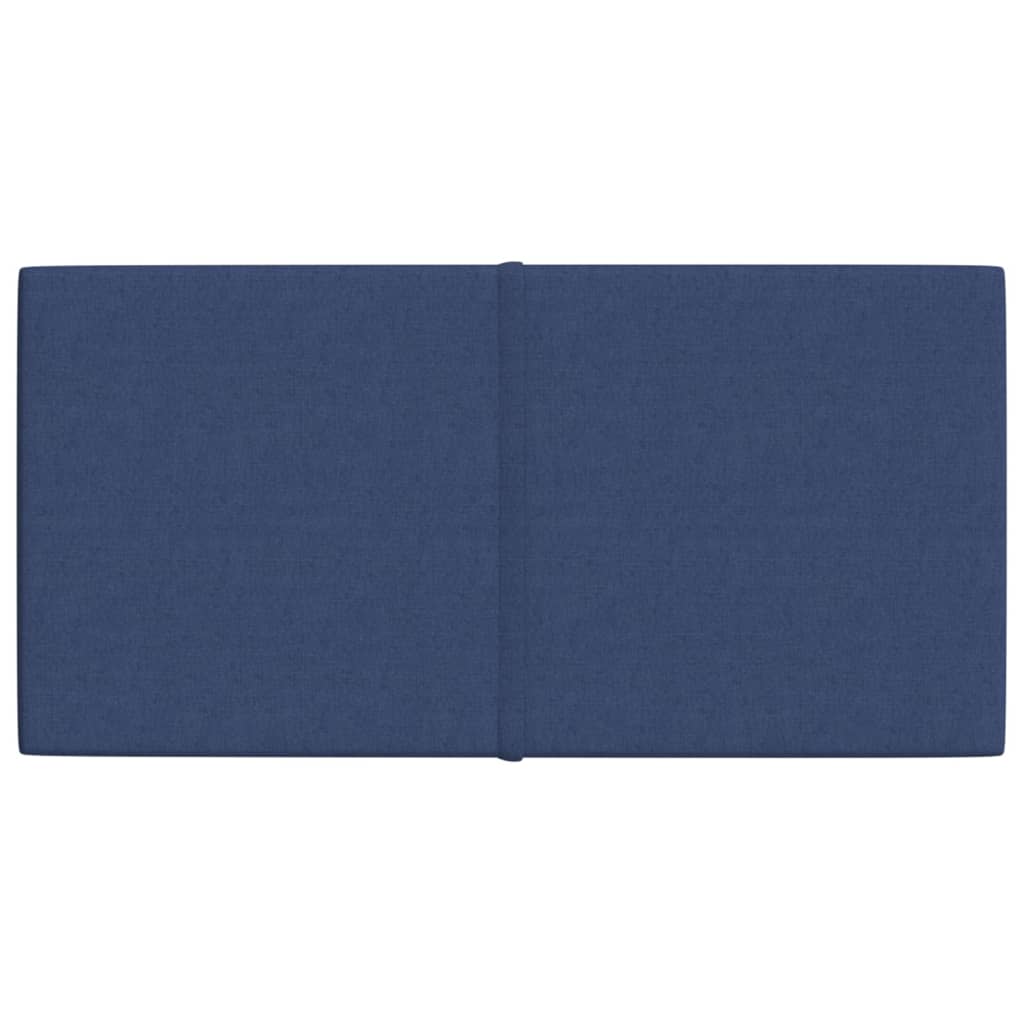Wandpaneele 12 Stk. Blau 60x30 cm Stoff 2,16 m²