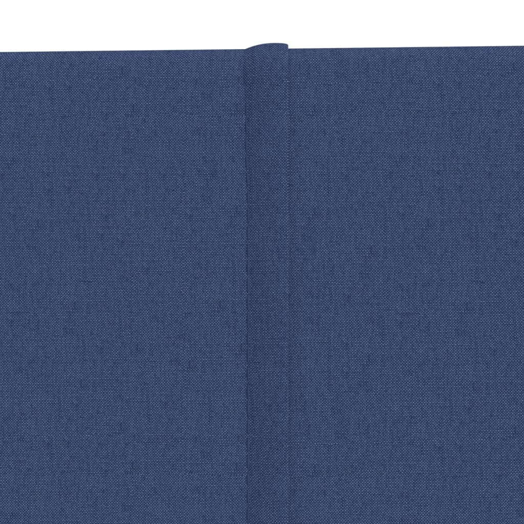 Wandpaneele 12 Stk. Blau 60x30 cm Stoff 2,16 m²