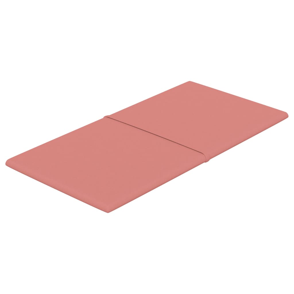 Wandpaneele 12 Stk. Rosa 60x30 cm Samt 2,16 m²