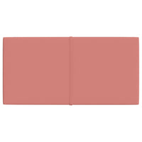 Thumbnail for Wandpaneele 12 Stk. Rosa 60x30 cm Samt 2,16 m²