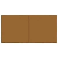 Thumbnail for Wandpaneele 12 Stk. Braun 60x30 cm Samt 2,16 m²