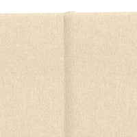 Thumbnail for Wandpaneele 12 Stk. Creme 90x15 cm Stoff 1,62 m²