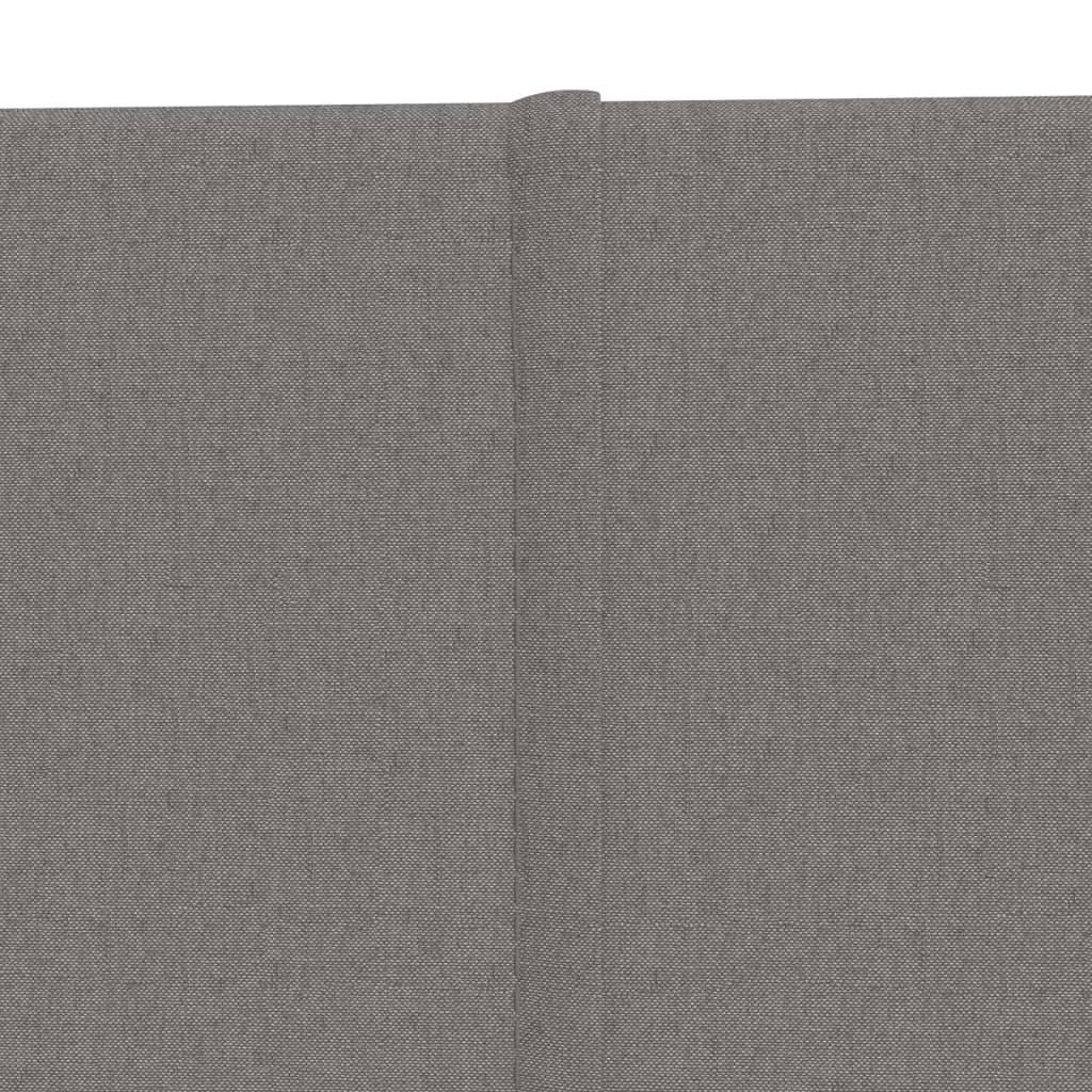 Wandpaneele 12 Stk. Hellgrau 90x15 cm Stoff 1,62 m²