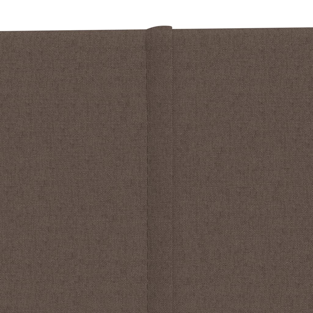 Wandpaneele 12 Stk. Taupe 90x15 cm Stoff 1,62 m²