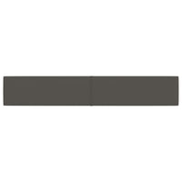 Thumbnail for Wandpaneele 12 Stk. Dunkelgrau 90x15 cm Samt 1,62 m²