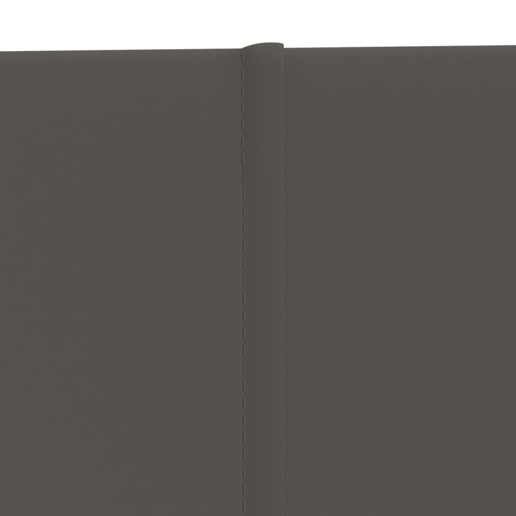 Wandpaneele 12 Stk. Dunkelgrau 90x15 cm Samt 1,62 m²