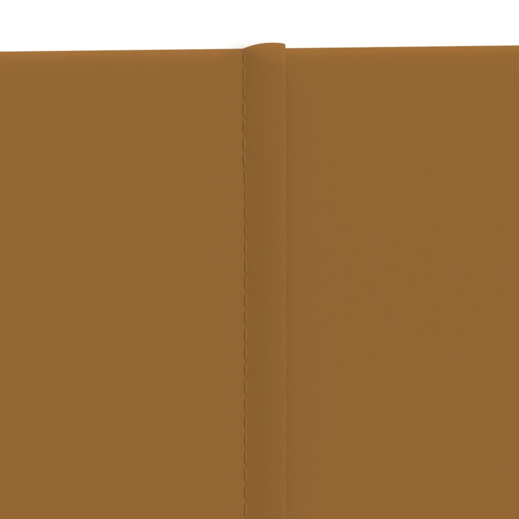 Wandpaneele 12 Stk. Braun 90x15 cm Samt 1,62 m²