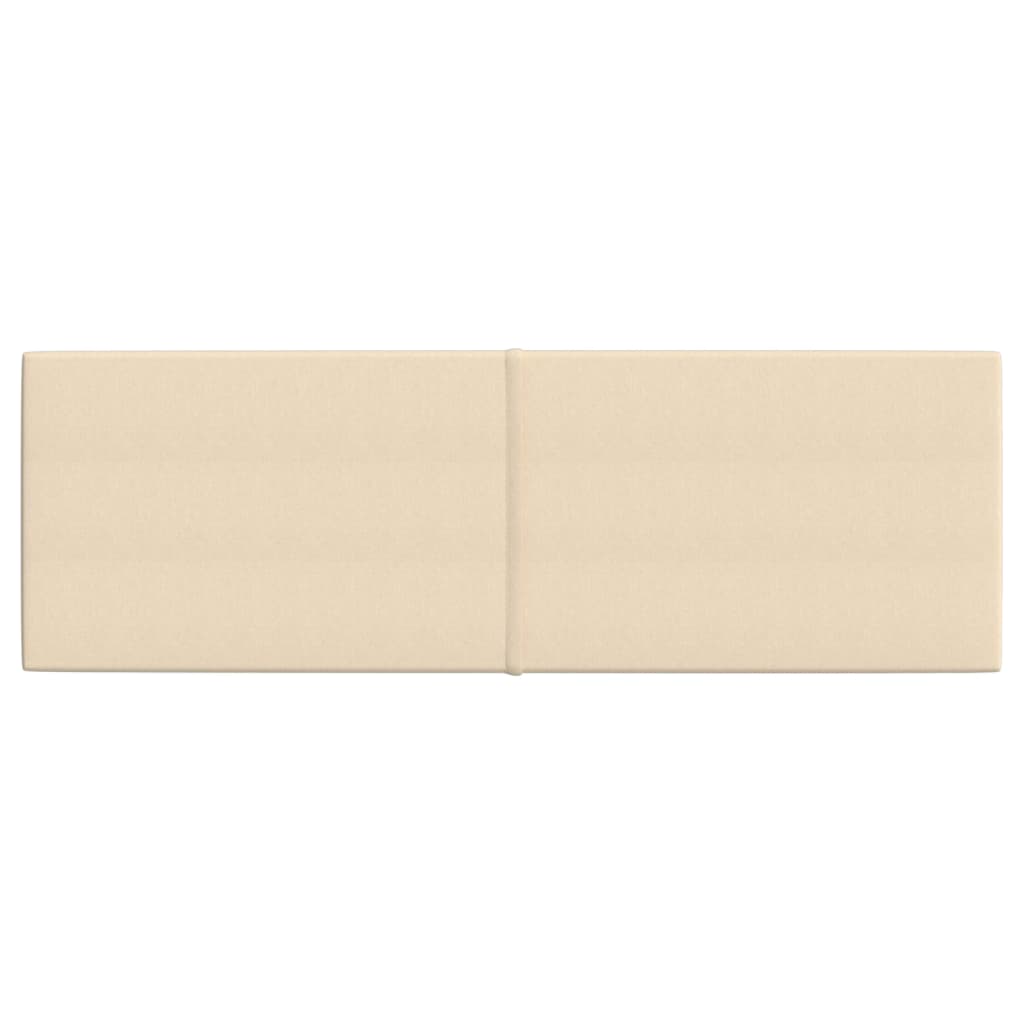 Wandpaneele 12 Stk. Creme 90x30 cm Stoff 3,24 m²