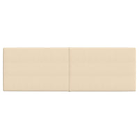 Thumbnail for Wandpaneele 12 Stk. Creme 90x30 cm Stoff 3,24 m²