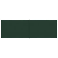 Thumbnail for Wandpaneele 12 Stk. Dunkelgrün 90x30 cm Stoff 3,24 m²