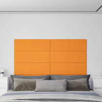 Thumbnail for Wandpaneele 12 Stk. Gelb 90x30 cm Stoff 3,24 m²