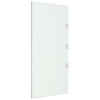 Thumbnail for 2-tlg. Vordach-Set Transparent Hartglas