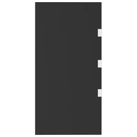 Thumbnail for 2-tlg. Vordach-Set Schwarz Hartglas