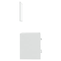 Thumbnail for Badschrank mit Spiegel Weiß 41x38,5x48 cm