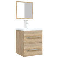 Thumbnail for Badschrank mit Spiegel Sonoma-Eiche 41x38,5x48 cm