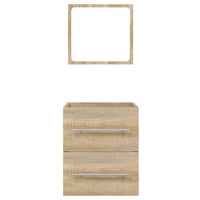 Thumbnail for Badschrank mit Spiegel Sonoma-Eiche 41x38,5x48 cm