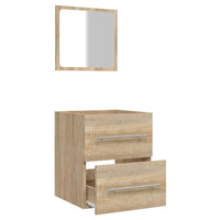 Thumbnail for Badschrank mit Spiegel Sonoma-Eiche 41x38,5x48 cm