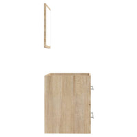 Thumbnail for Badschrank mit Spiegel Sonoma-Eiche 41x38,5x48 cm