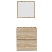 Thumbnail for Badschrank mit Spiegel Sonoma-Eiche Holzwerkstoff