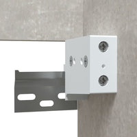 Thumbnail for Badschrank mit Spiegel Betongrau Holzwerkstoff