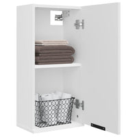 Thumbnail for Wand-Badschrank Weiß 32x20x67 cm