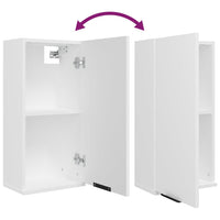 Thumbnail for Wand-Badschrank Weiß 32x20x67 cm