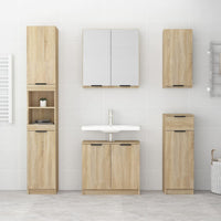 Thumbnail for Wand-Badschrank Sonoma-Eiche 32x20x67 cm